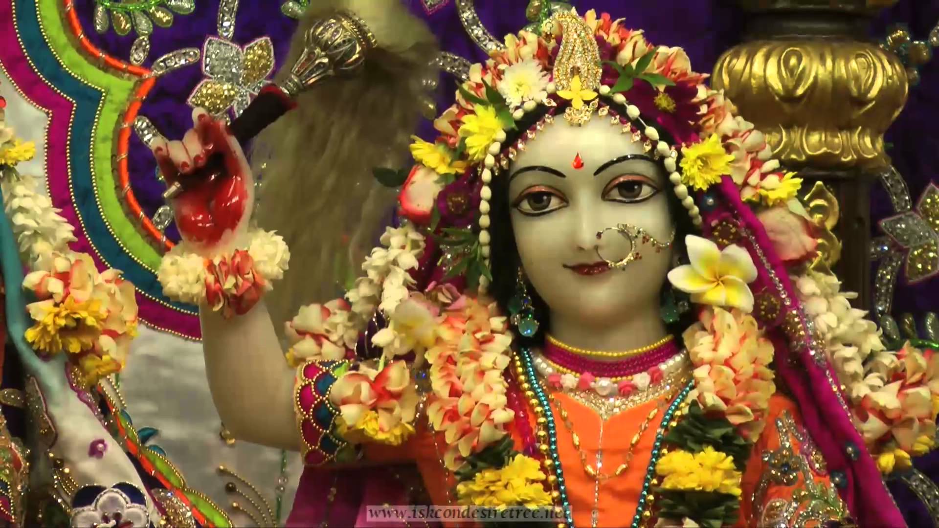 Darshan Of Sri Sri Radha Gopinath ISKCON Temple Chowpatty Mumbai 8th