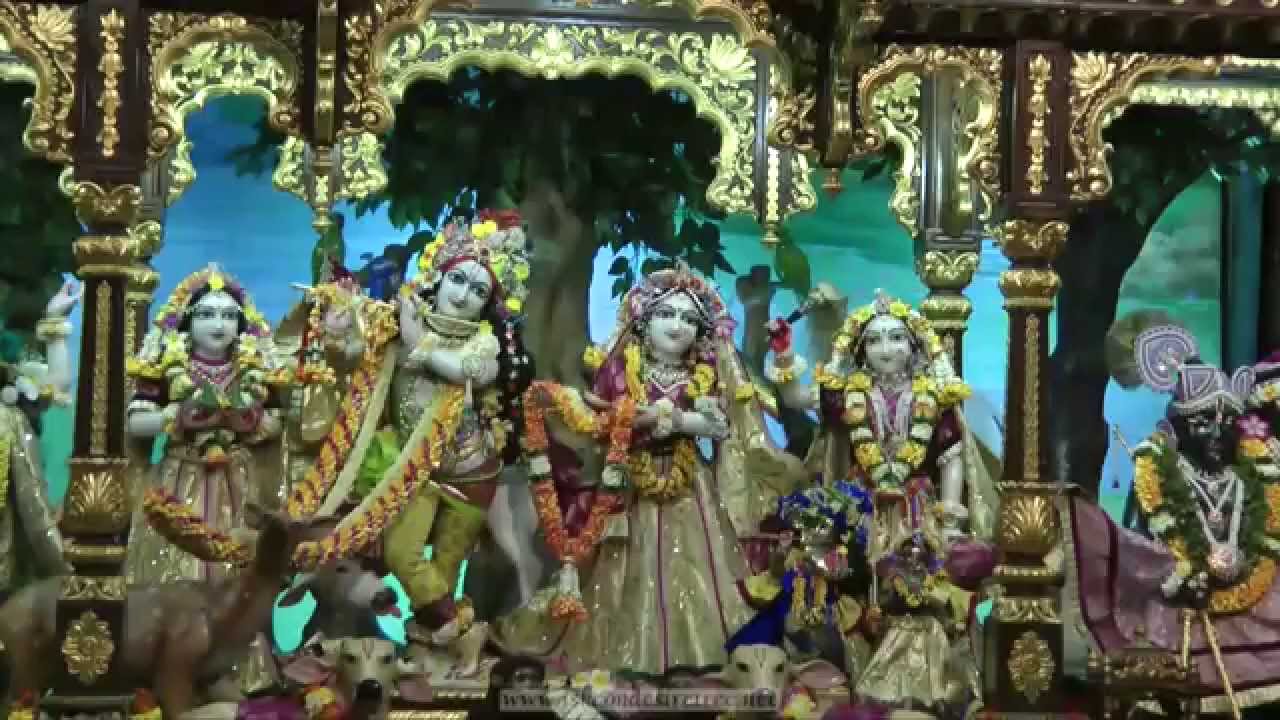 Darshan Of Sri Sri Radha Gopinath ISKCON Temple Chowpatty Mumbai 10th