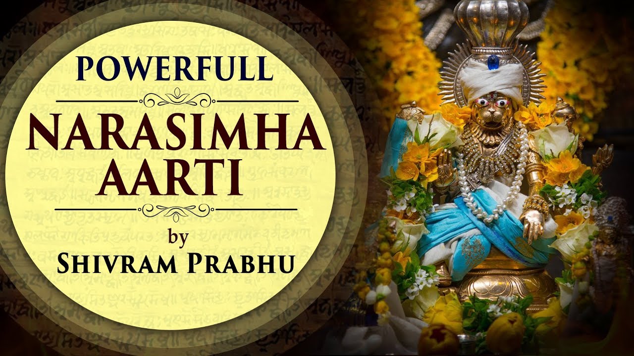 Sri Narasimha Aarti by Shivram Prabhu - HARE KRSNA TV LIVE | WATCH HARE ...